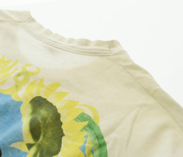 ビンテージアイテム vintage items 1994’s GRATEFUL DEAD music tee sunflower サンフラワー シングルステッチ Tシャツ 白 Tシャツ プリント ホワイト Lサイズ 103MT-483