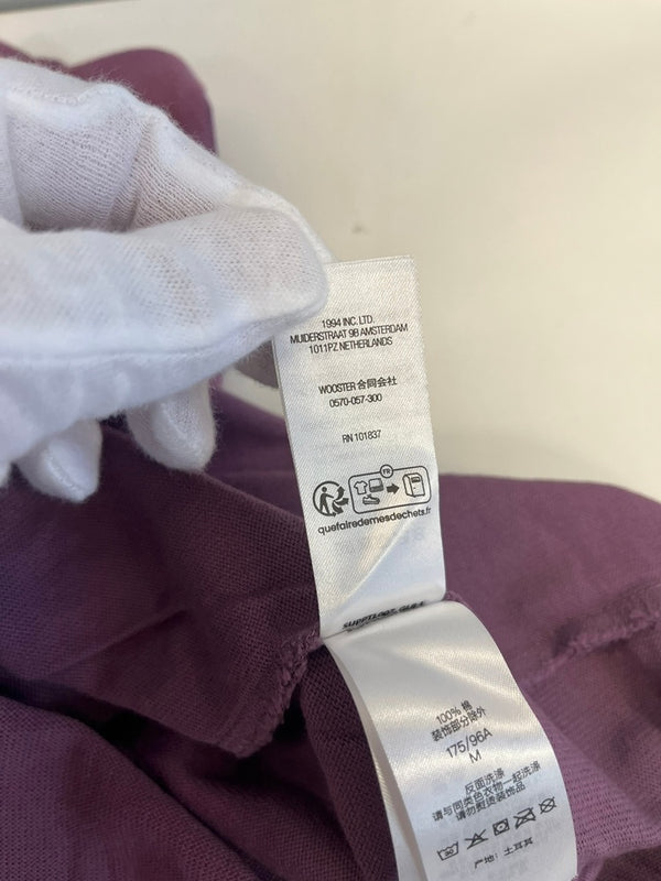 シュプリーム SUPREME Affiliated L/S football Top アフィリエイト フットボールトップ ナンバリング 紫 ロンT パープル Mサイズ 101MT-5050