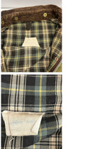 バブアー BARBOUR 90's 90年代 3ワラント BORDER ボーダー ワックス コットン オイルドジャケット コート VINTAGE ヴィンテージ A200 C40 ジャケット カーキ 101MT-5340
