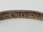 インディアンジュエリー Indian Jewelry Silver Bangle シルバー バングル wylie secatero ナバホ族 ブレスレッド 925 銀 メンズジュエリー インディアンジュエリー 総柄 シルバー 104A-71