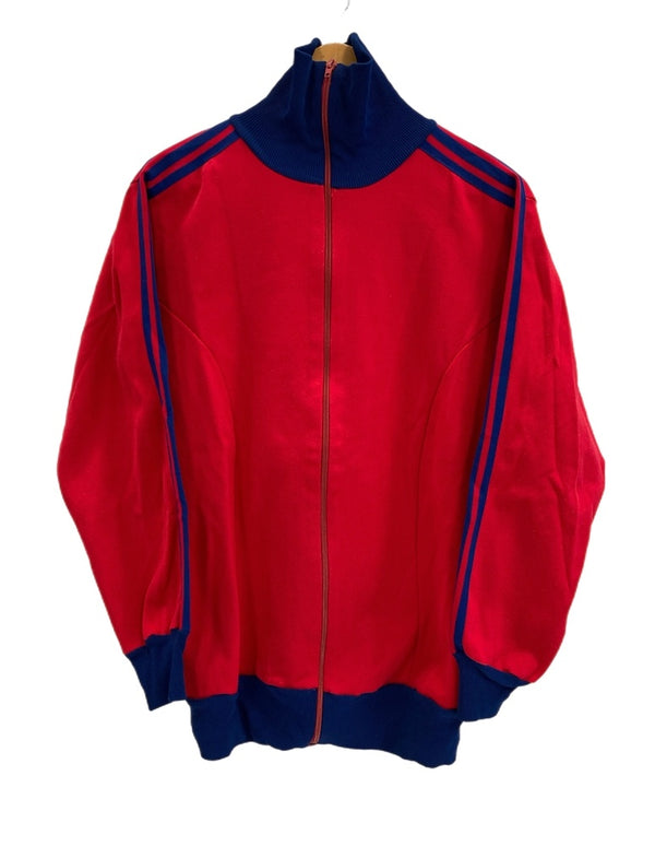アディダス adidas Vintage ヴィンテージ トラックジャケット ユーゴスラビア製 サイズ8 ジャージ レッド 101MT-4062