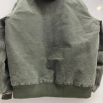 【曜日割引対象外】 カーハート Carhartt アクティブジャケット アクティブパーカー MOS メキシコ製 ジャケット グリーン Lサイズ 201MT-4708 VB