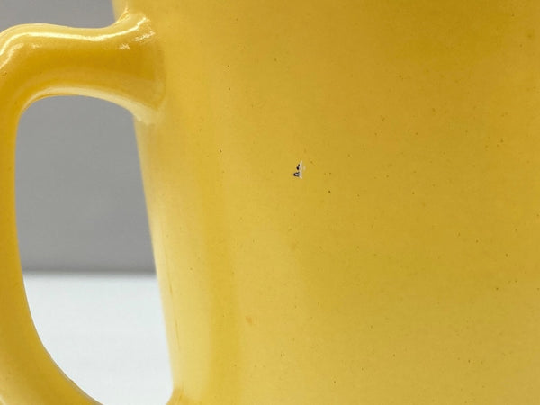 ファイアーキング Fire-King 60s 70s NUTRICIA Cecemel Mug ニュートリシア セセメル マグ 企業ロゴ USA製 耐熱 マグカップ 黄 その他 ロゴ イエロー 104Z-21