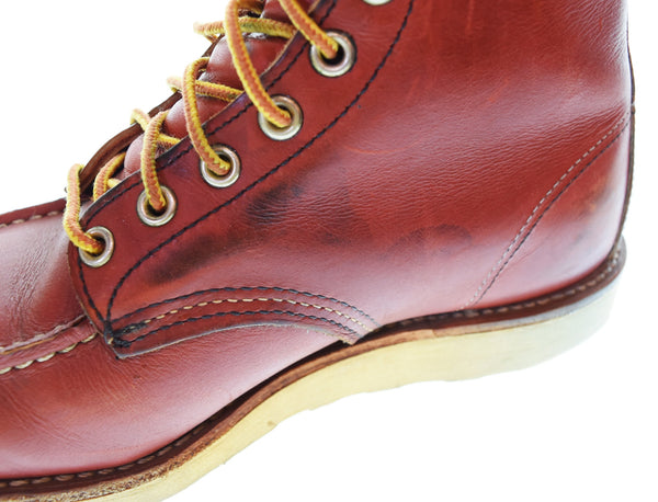 レッドウィング RED WING CLASSIC WORK クラシックワークラウンド モックトゥ 8875 メンズ靴 ブーツ ワーク ブラウン 25cm 103S-1288