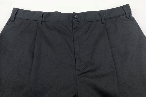 ステューシー STUSSY Twill Volume Pleated Trouser ツイル ボリューム プリーツ トラウザー ワイド パンツ 黒 ロゴ 116587 ボトムスその他 ブラック サイズ 38 104MB-304