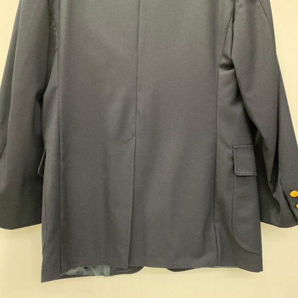 ブルックスブラザーズ Brooks Brothers 90's ３つボタン 金ボタン 紺 ブレザー USA製 ジャケット ネイビー 40サイズ 201MT-4246
