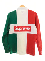 シュプリーム SUPREME 16AW SPLIT RUGBY SHIRTS スプリット ラグビー 長袖シャツ 長袖シャツ マルチカラー Sサイズ 103MT-1429