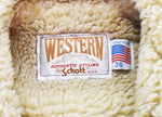 ショット SCHOTT WESTERN ウエスタン ムートン ジャケット ランチジャケット 36 ジャケット ブラック 103MT-3515