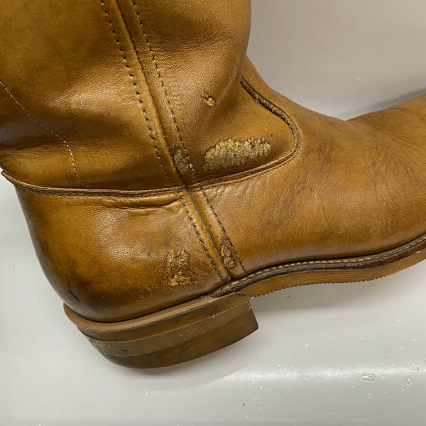 【曜日割引対象外】 チペワ CHIPPEWA ブーツ ウエスタンブーツ 26790 メンズ靴 ブーツ ペコスタイプ ブラウン 8 1/2Dサイズ 201-shoes1347 VB