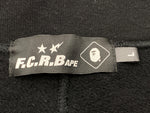 アベイシングエイプ A BATHING APE × F.C.Real Bristol エフシーレアルブリストル Shark Pants シャーク スウェット パンツ 黒 プリント 001PTF231902X ボトムスその他 ブラック Lサイズ 104MB-364