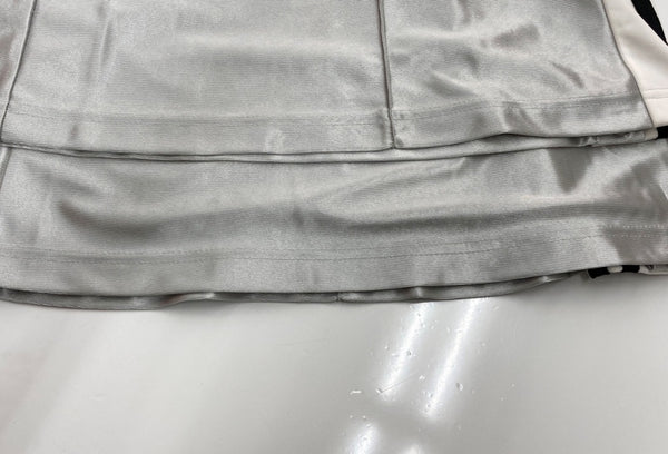 アディダス adidas Adilenium Adibreak アディレニウム アディブレイク オーバーシルエット パンツ 銀 ロゴ jm92731l8006 ボトムスその他 シルバー Mサイズ 104MB-309