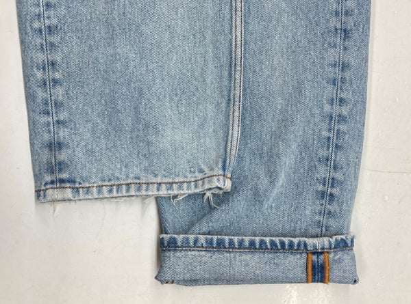 ディーゼル DIESEL STRAIGHT LOOSE FITTING DENIM PANTS ストレート ルーズ フィット デニム パンツ ボタンフライ パッチ ダメージ 青 ロゴ A03564 デニム ブルー サイズ 32 104MB-162