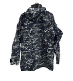 ミリタリー MILITARY US NAVY NWU デジタルカモ 迷彩 GORE-TEX ゴアテックスパーカー SPM1C1-14-D-1016 SMALL-LONG ジャケット ネイビー Sサイズ 101MT-4720