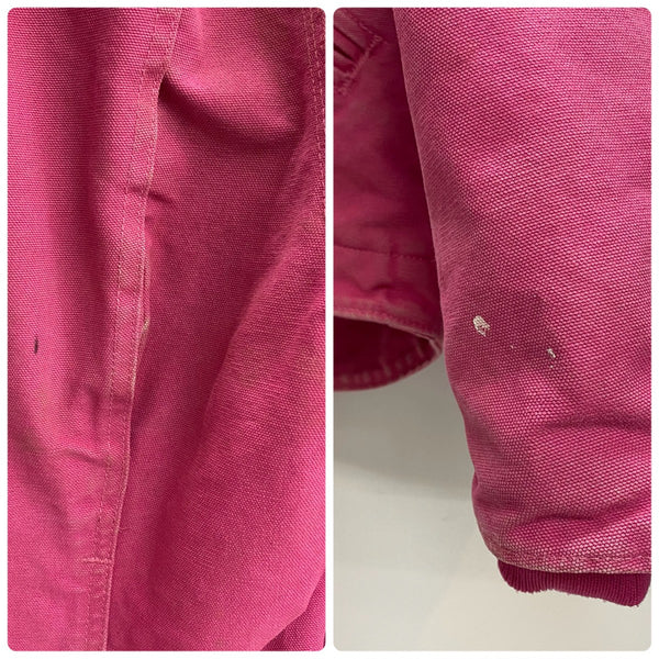 【曜日割引対象外】 カーハート Carhartt 00's シエラジャケット アクティブ デトロイト ジャケット ピンク Mサイズ 201MT-4754 VB