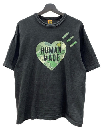 ヒューマンメイド HUMAN MADE × KAWS カウズ 24SS GRAPHIC S/S TEE グラフィック 半袖 Ｔシャツ クルーネック 黒 Tシャツ ロゴ ブラック XLサイズ 104MT-2341