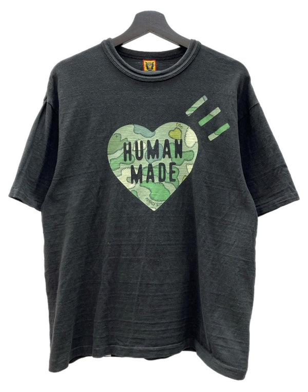 ヒューマンメイド HUMAN MADE × KAWS カウズ 24SS GRAPHIC S/S TEE グラフィック 半袖 Ｔシャツ クルーネック 黒 Tシャツ ロゴ ブラック XLサイズ 104MT-2341