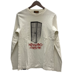 ヒステリックグラマー HYSTERIC GLAMOUR No Mercy Hysteric Long Sleeve Tshirt 長袖カットソー ホワイト FREEサイズ 201MT-4698