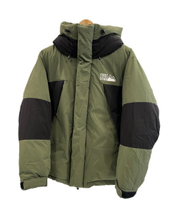 ファーストダウン FIRST DOWN FREAK’S STORE フリークスストア 別注 パネルショートダウンジャケット 642511C ジャケット カーキ Sサイズ 101MT-5089