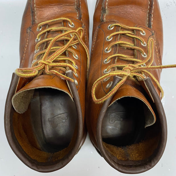 【曜日割引対象外】 レッドウィング RED WING Classic Work 6inch Moc toe Oro-Russet IRISH SETTER 875 メンズ靴 ブーツ ワーク 27.5cmサイズ 201-shoes1587 VB