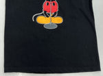 ナンバーナイン NUMBER (N)INE × Disney ディズニー PRINT SLEEVELESS TEE プリント ノースリーブ ミッキーマウス アーカイブ 黒 サイズ 3 ノースリーブ キャラクター ブラック 104MT-1174