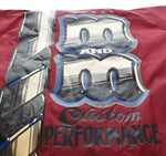 エムアンドエム M&M CUSTOM PERFORMANCE カスタムパフォーマンス COACH JACKET コーチ ジャケット ナイロン ジャケット ワインレッド Lサイズ 103MT-2398