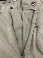 エンタイアスタジオ entire studios FREIGHT CARGO PANTS カーゴ パンツ ジップフライ ワイド ワーク ドロスト 灰 無地 カーゴパンツ グレー Lサイズ 104MB-400