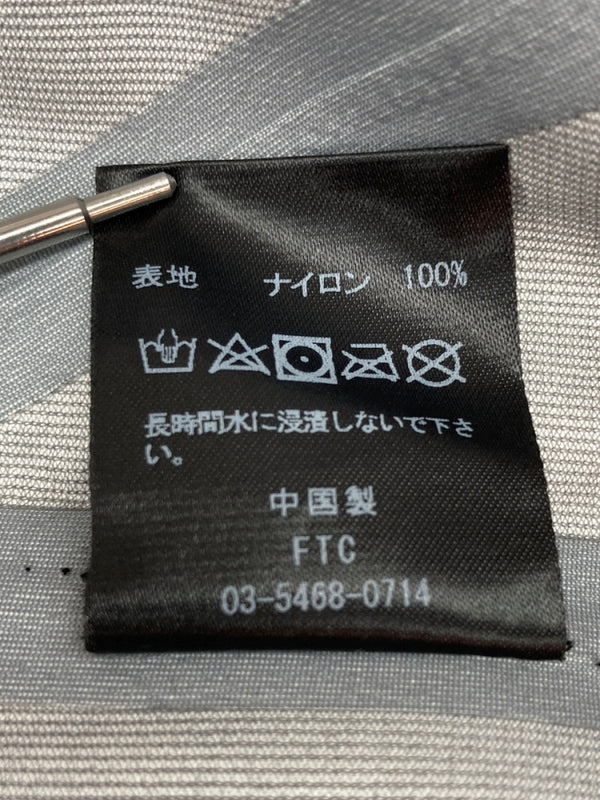 エフティーシー FTC 3-LAYER SHELL JACKET スリー レイヤー シェル ジャケット マウンテンパーカー 黒 FTC024AWJ08 ジャケット ロゴ ブラック Lサイズ 104MT-2301