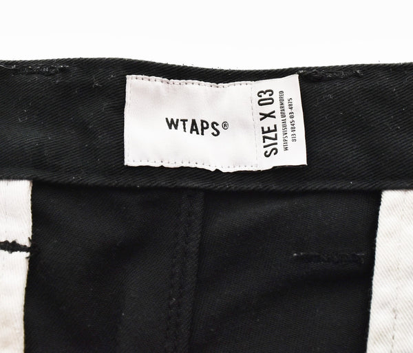 ダブルタップス WTAPS 19SSTROUSERS COPO チノパンツ 191GWDT-PTM01 ボトムスその他 ブラック 3 103MB-616