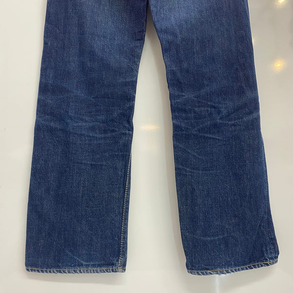【曜日割引対象外】 リーバイス Levi's 60's~ 501 BIG E Vステッチ 紙パッチ 濃紺 デニム ブルー 201MB-961 VB