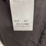 エイトン ATON ASAKO NYLON BALMACAAN COAT 7049683 コート グレー 6サイズ 201MT-4172