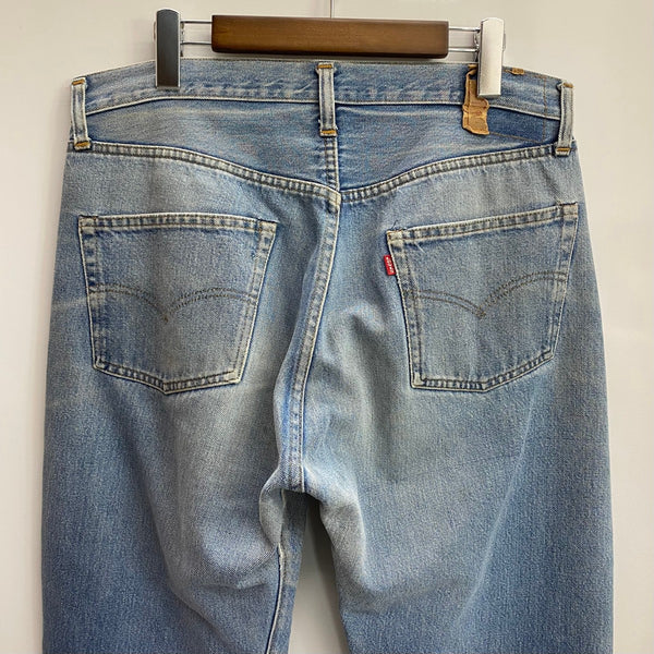 【曜日割引対象外】 リーバイス Levi's 70's 80's 501 66後期 ボタン裏6 W34 デニム ブルー 201MB-1119 VB