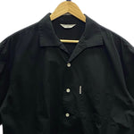 クーティープロダクションズ COOTIE PRODUCTIONS T/W Sucker Open Collar S/S Shirt 半袖シャツ ブラック Sサイズ 201MT-3368