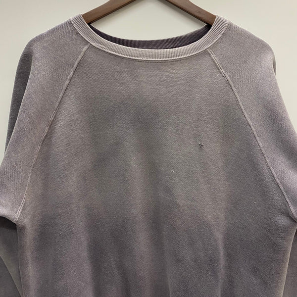 【曜日割引対象外】 ヴィンテージ vintage 60's VINTAGE SWEAT 茄子紺 フェード スウェット ネイビー 201MT-3686 VB