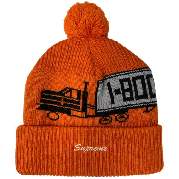 【中古】シュプリーム SUPREME 23AW 18 ウィーラー ビーニー 18-Wheeler Beanie 帽子 メンズ帽子 ニット帽 オレンジ 201goods-694