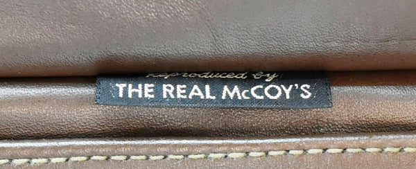 ザ リアルマッコイズ THE REAL McCOY'S  A-2 フライトジャケット 30-1415 40 ジャケット プリント ブラウン 103MT-612