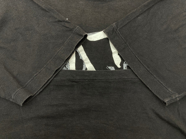 ヴィンテージ vintage 80s 80年代 CATS キャッツ ミュージカル アートT 半袖 黒 Tシャツ プリント ブラック Mサイズ 104MT-1667