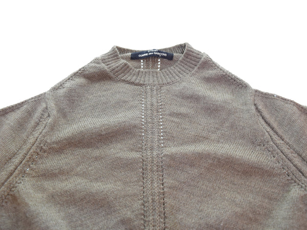 トリココムデギャルソン tricot COMME des GARCONS AD2006 モックネックニット TR-N022 セーター ベージュ 103LT-141