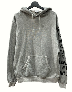 ダブルタップス WTAPS 18AW SCREEN SWEAT HOODIE スクリーン スウェット フーディー プルオーバー 灰色 SIZE2 パーカ ロゴ グレー 104MT-784