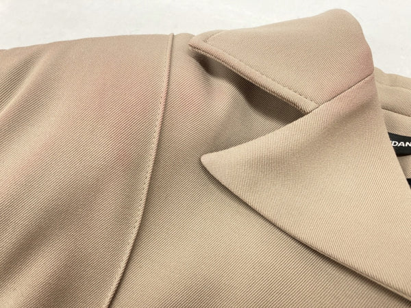 カイダン エディションズ KWAIDAN EDITIONS LONG COATS ロングコート フロントボタン テーラード イタリア製 MADE IN ITALY BEIGE コート 無地 ベージュ SIZE38 104LT-37