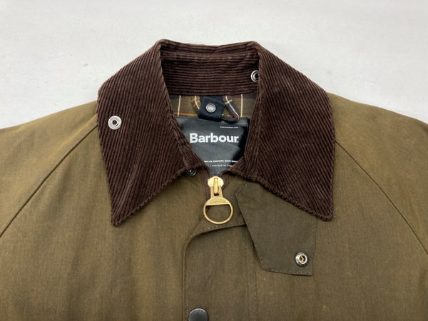 バブアー Barbour CLASSIC BEDALE WAX JACKET ビデイル オイルド ジャケット 裏地チェック 茶 C38/97CM ジャケット ロゴ ブラウン 104MT-1391