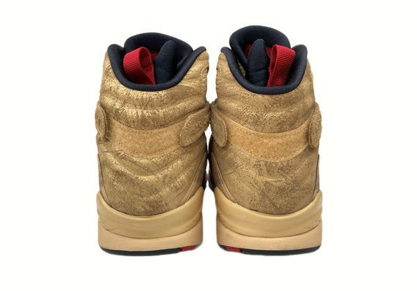 ナイキ NIKE 21年製 × RUI HACHIMURA 八村塁 AIR JORDAN 8 RETRO SE エア ジョーダン レトロ AJ8 シューズ 薄茶 DO2496-700 メンズ靴 スニーカー ベージュ 28cm 104S-694