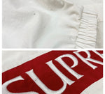 シュプリーム SUPREME 17AW Arc Track Jacket アーチ ロゴ トラック ジャケット ジップアップ ナイロン ジャケット 白 ジャケット ロゴ ホワイト Mサイズ 104MT-2319
