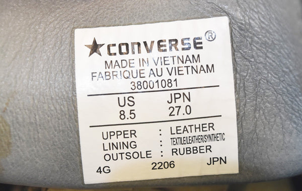 コンバース CONVERSE ALL STAR COUPE オールスター クップ ローカットスニーカー 38001081 メンズ靴 スニーカー ブラック 27cm 103S-1315