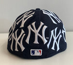 【中古】シュプリーム SUPREME new york yankees box logo new era 帽子 メンズ帽子 キャップ ロゴ ネイビー 201goods-374