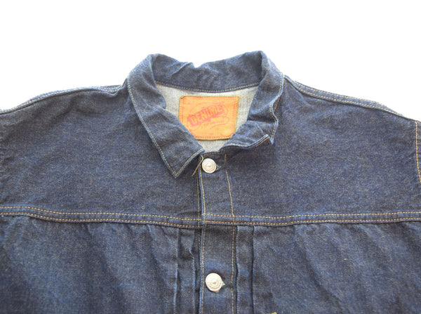 ドゥニーム DENIME 1947 MODEL 1st TYPE 231XX-47 リジット デニムジャケット  231XX-47 46 ジャケット ネイビー 103MT-2484