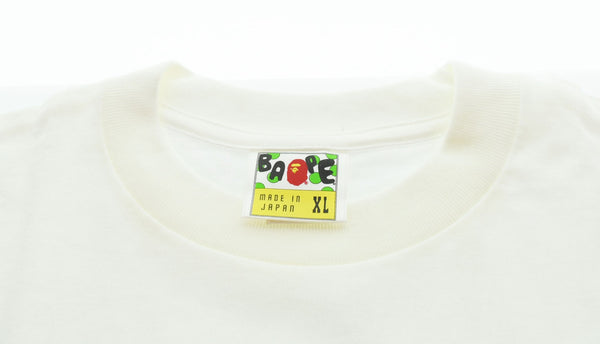 アベイシングエイプ A BATHING APE  gold card ゴールド会員 ゴールドカード 限定 Tシャツ Tシャツ ホワイト LLサイズ 103MT-2799