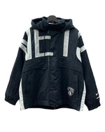 ナイキ NIKE × AMBUSH アンブッシュ NBA COLLECTION NETS JACKET ネッツ ジャケット バスケ ダブルジップ アウター 黒 DB9567-010 ジャケット ロゴ ブラック Sサイズ 104MT-1796