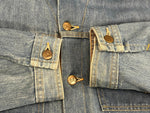 カーハート Carhartt ～50's 50年代 ハートボタン デニムカバーオール ハンティングジャケット vintage ヴィンテージ - ジャケット ブルー 101MT-4133