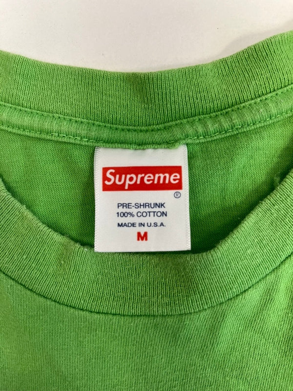 シュプリーム SUPREME Christopher Walken King Of New York 緑 プリント Tシャツ グリーン Mサイズ 101MT-4640