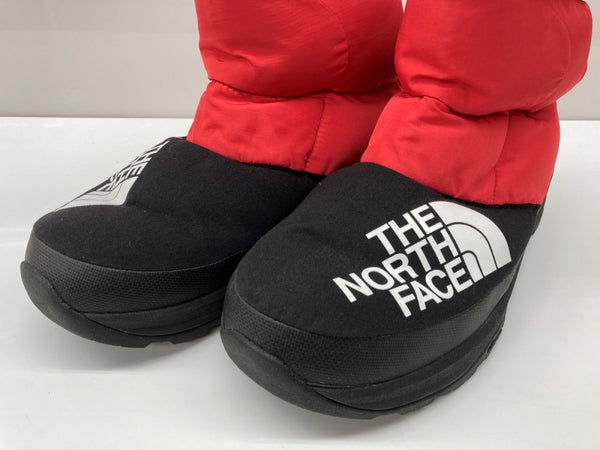 ザノースフェイス THE NORTH FACE NUPTSE DOWN BOOTIE ヌプシ ダウン ブーティー ブーツ アウトドア スノー Vibram シューズ 赤 黒 NF51877 メンズ靴 ブーツ その他 レッド 26cm 104S-905